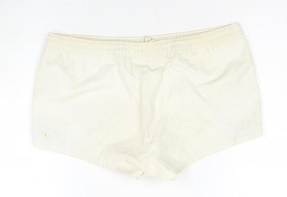 Olympus Sport Women's White Athletic Shorts, Size 12
