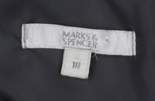 Womens UK Size 18 Marks and Spencer Black  Jumper