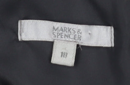 Womens UK Size 18 Marks and Spencer Black  Jumper