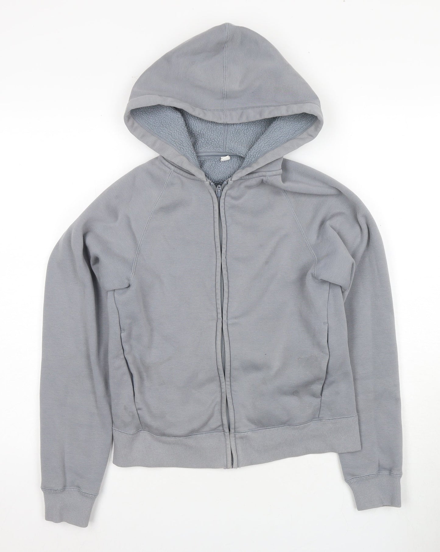 Uniqlo Women's Grey XS Full Zip Hoodie