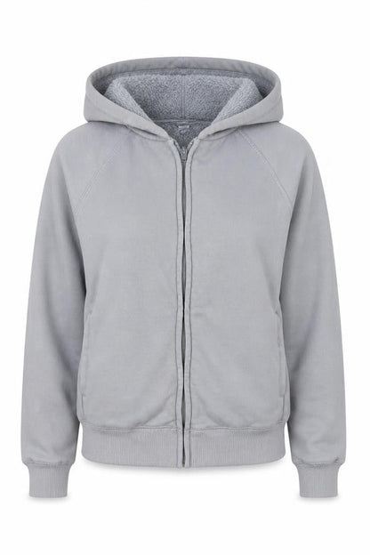 Uniqlo Women's Grey XS Full Zip Hoodie