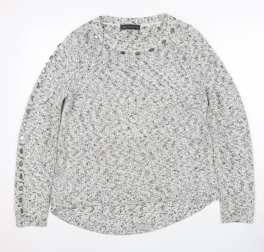 Womens UK Size 14 Marks and Spencer Grey Pullover Jumper