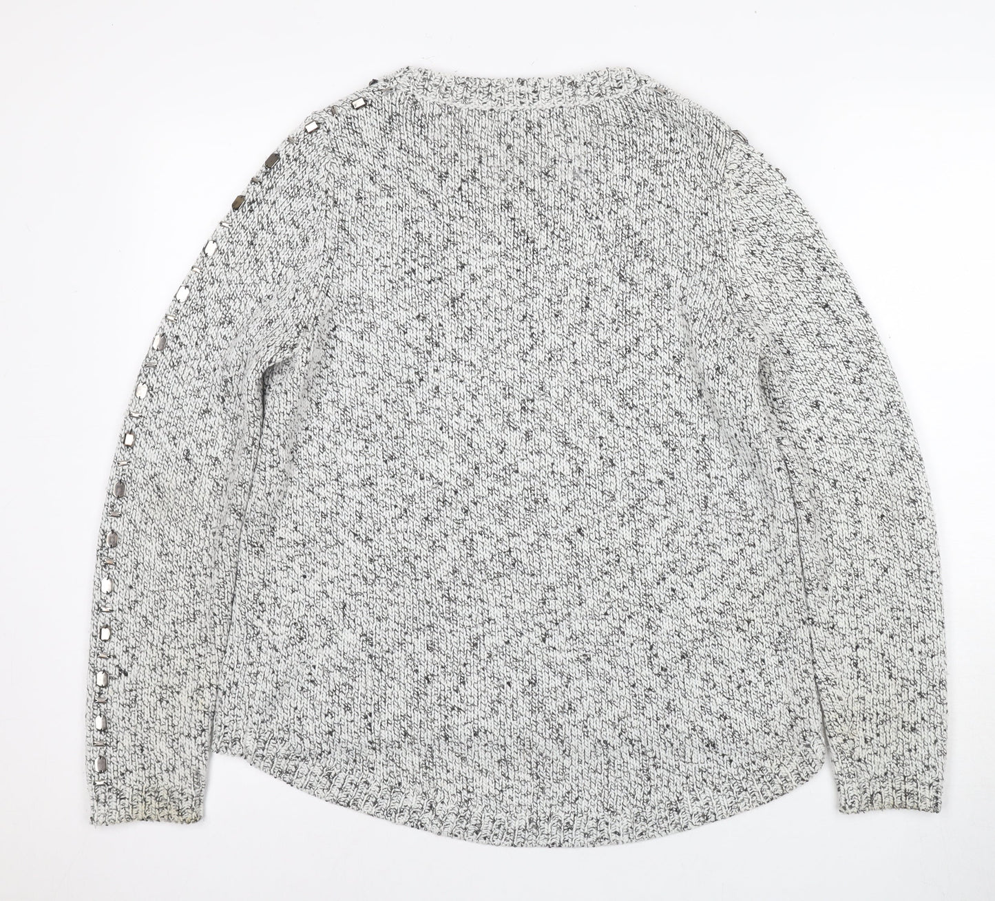 Womens UK Size 14 Marks and Spencer Grey Pullover Jumper