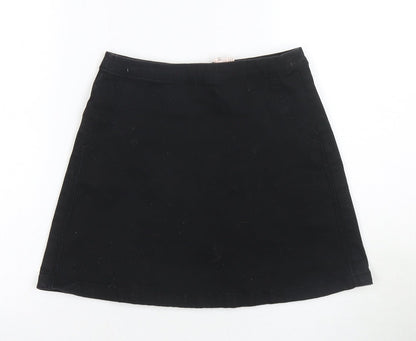 Pull&Bear Women's Black Short Pencil Skirt, Size 10