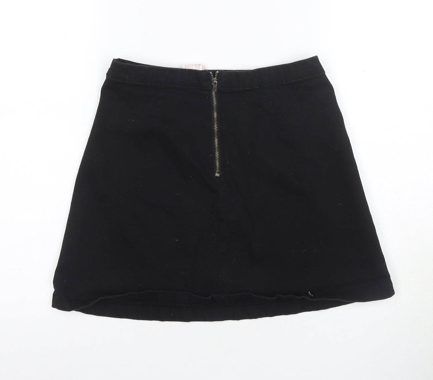Pull&Bear Women's Black Short Pencil Skirt, Size 10