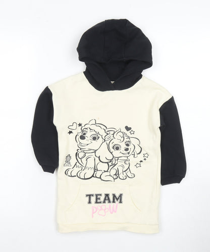 Nickelodeon PAW Patrol Girls Black Ivory Hoodie 7-8 Years