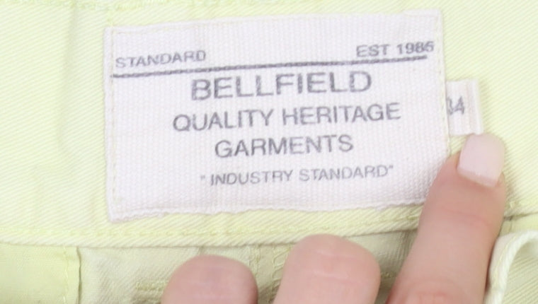 Bellfield Men's Ivory Chino Shorts, Size M, Casual, Stylish