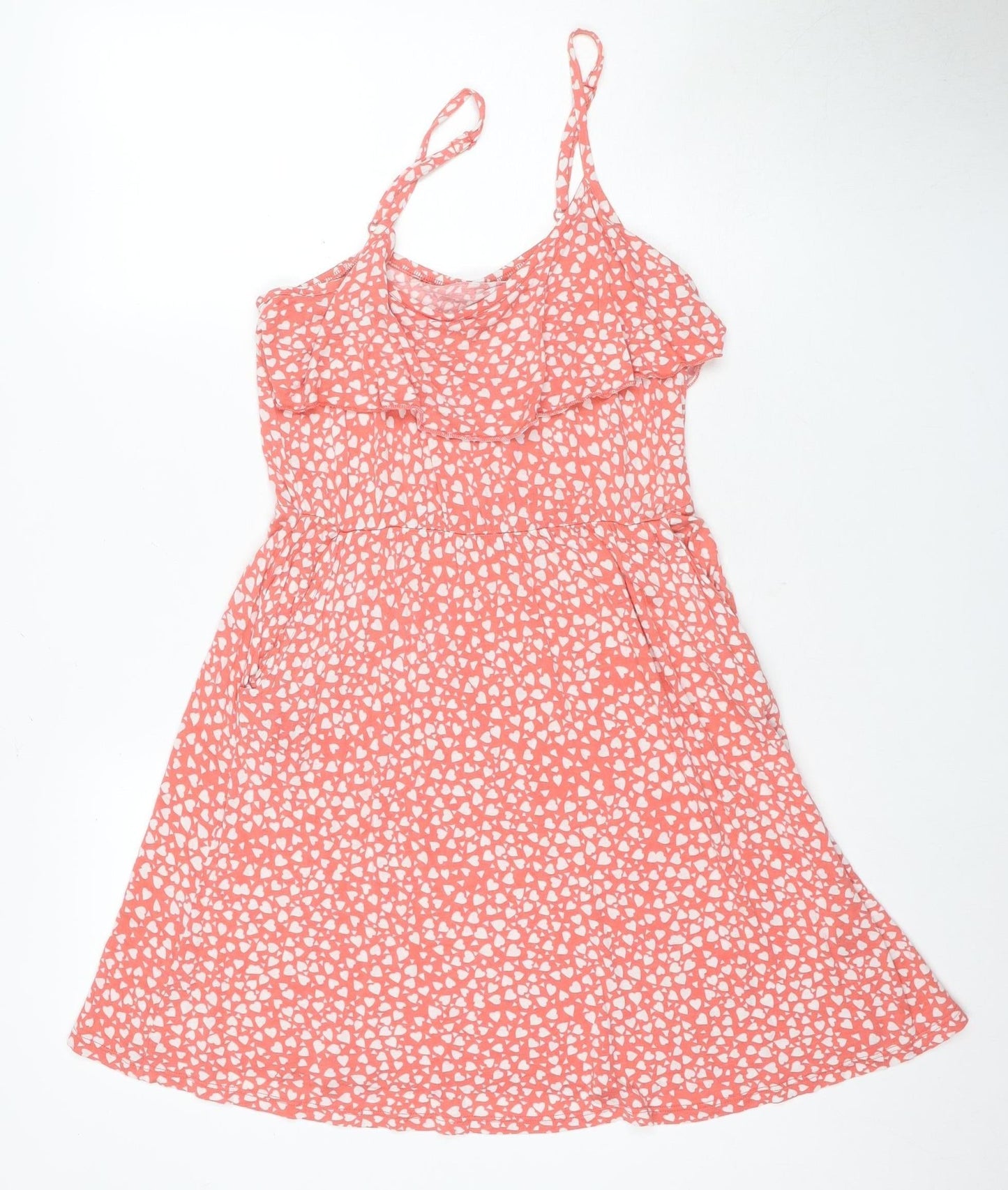Red Herring Women's Pink Slip Dress, Size 10, Summer