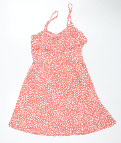 Red Herring Women's Pink Slip Dress, Size 10, Summer