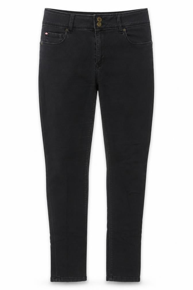 Womens UK Size L Lee Cooper Slim Fit Skinny Black Jeans