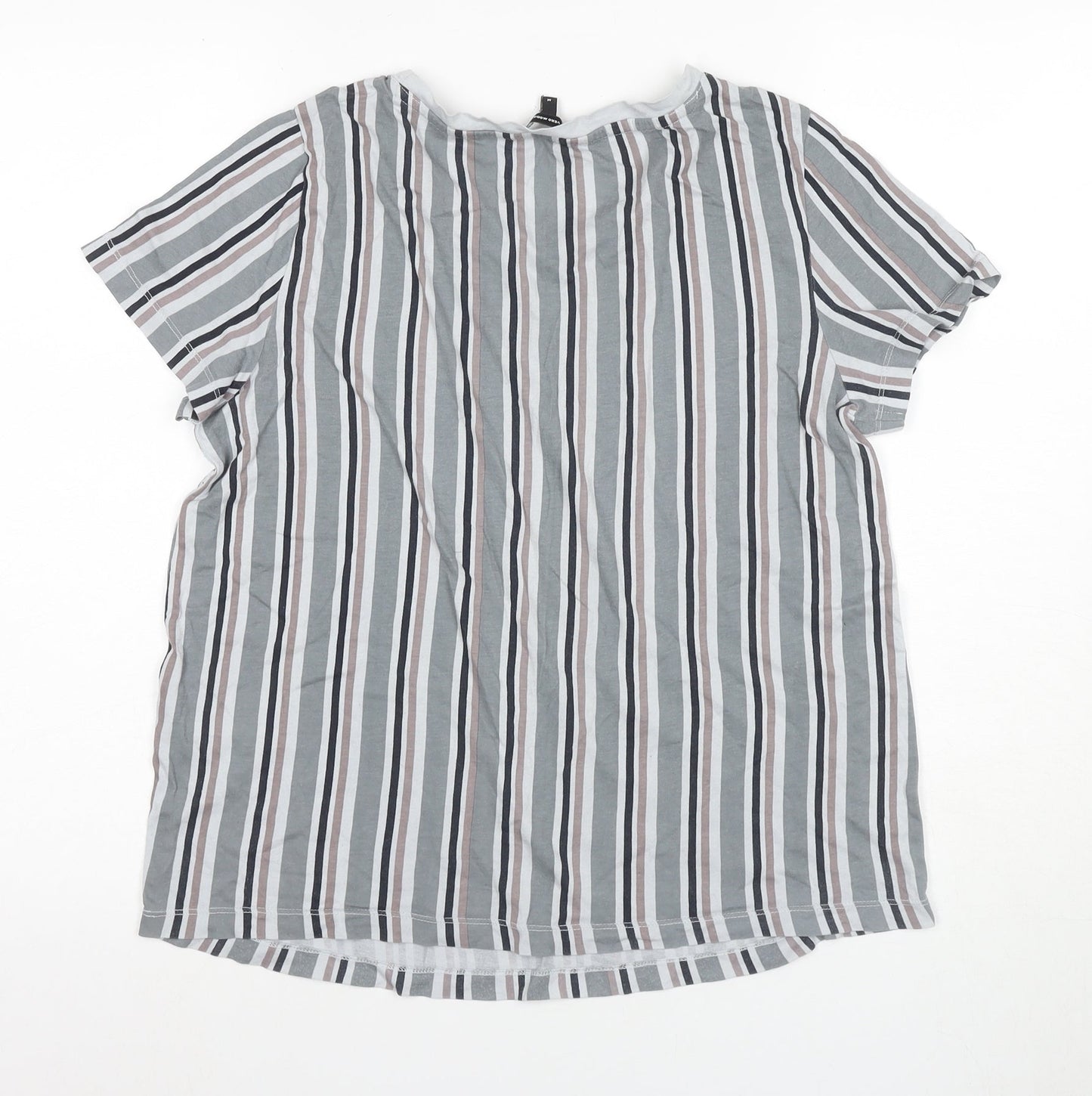Vero Moda Women's Striped T-Shirt, M, Multicoloured