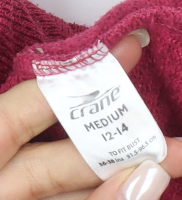 Womens UK Size M Crane Pink Basic Jacket