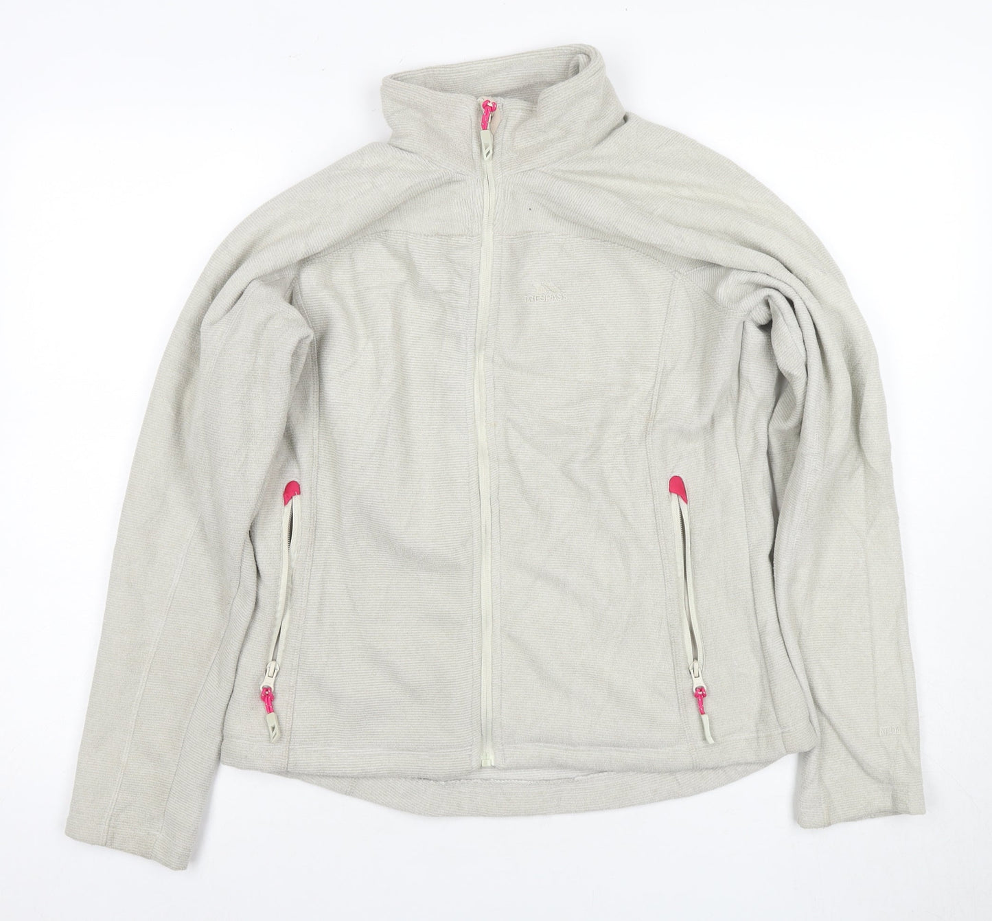 Trespass Women's Beige Jacket L Regular Zip Outdoor