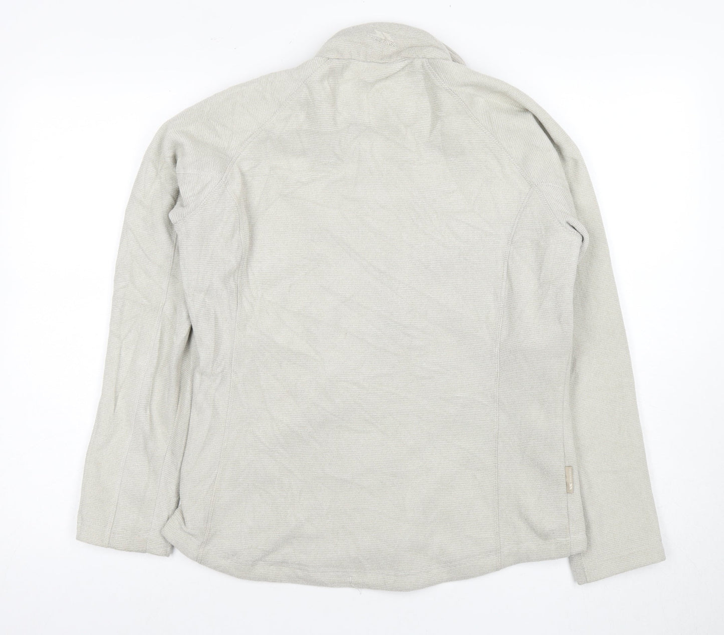 Trespass Women's Beige Jacket L Regular Zip Outdoor