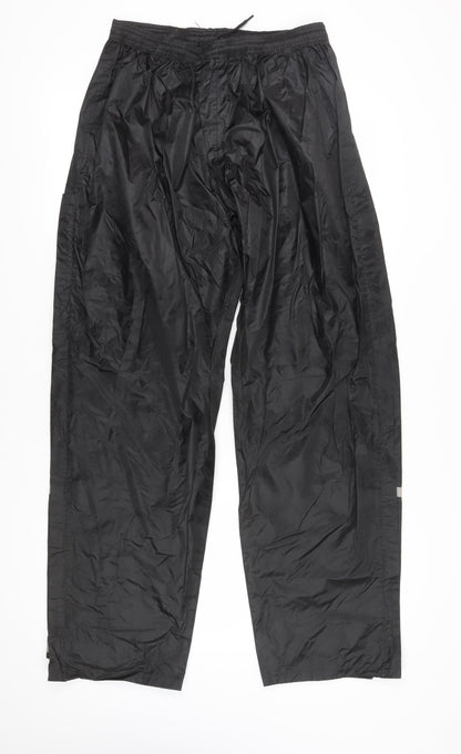 Outdoors Unlimited Men's XL Black Windbreaker Trousers