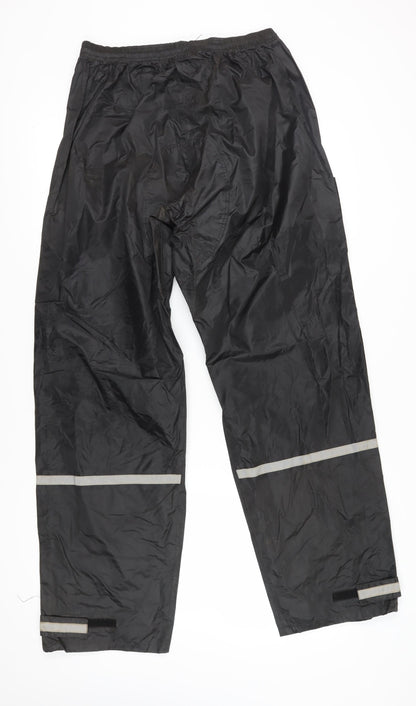 Outdoors Unlimited Men's XL Black Windbreaker Trousers