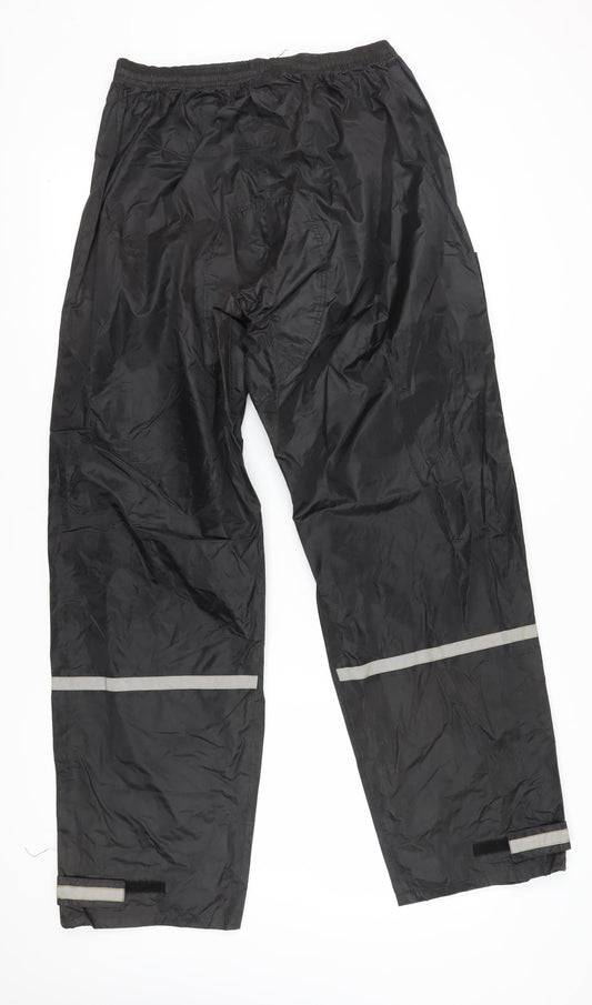 Outdoors Unlimited Men's XL Black Windbreaker Trousers