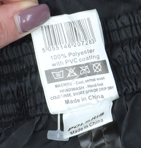 Outdoors Unlimited Men's XL Black Windbreaker Trousers