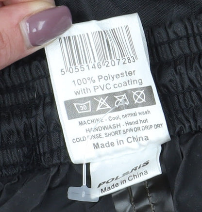 Outdoors Unlimited Men's XL Black Windbreaker Trousers