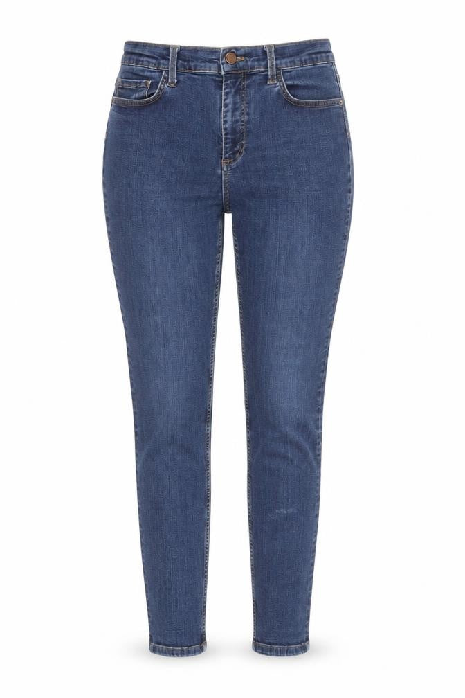 Womens UK Size 10 French Connection Slim Fit Skinny Blue Jeans