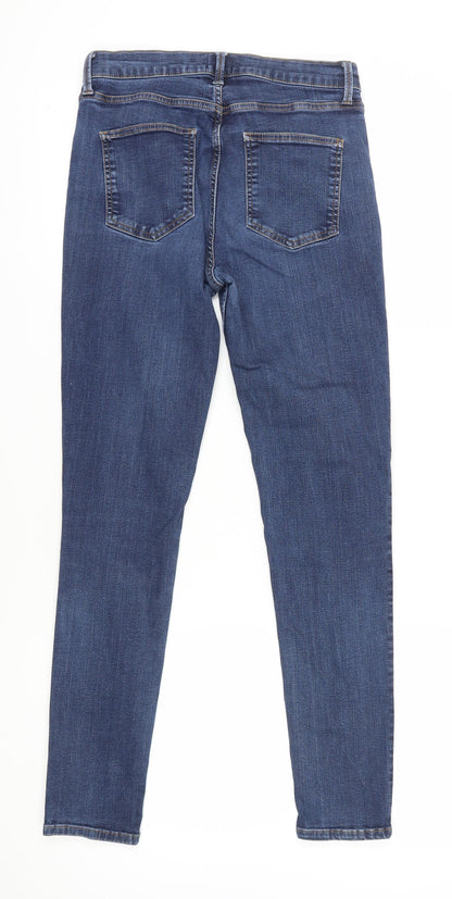French Connection Women's Blue Skinny Jeans Size 10