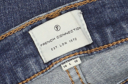 French Connection Women's Blue Skinny Jeans Size 10