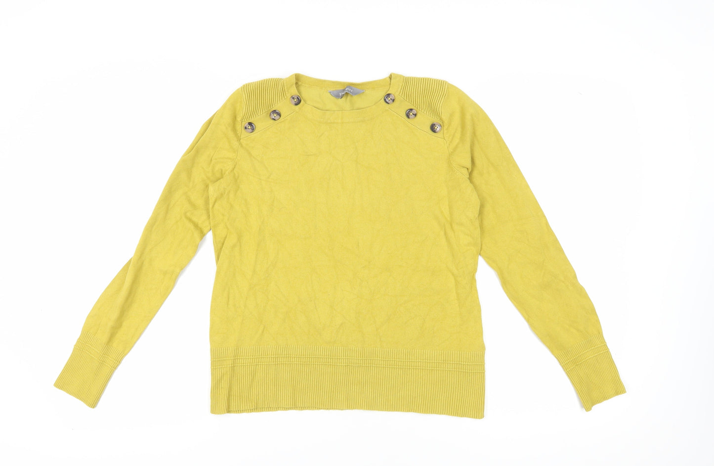 Womens UK Size 14 Principles Yellow Pullover Jumper