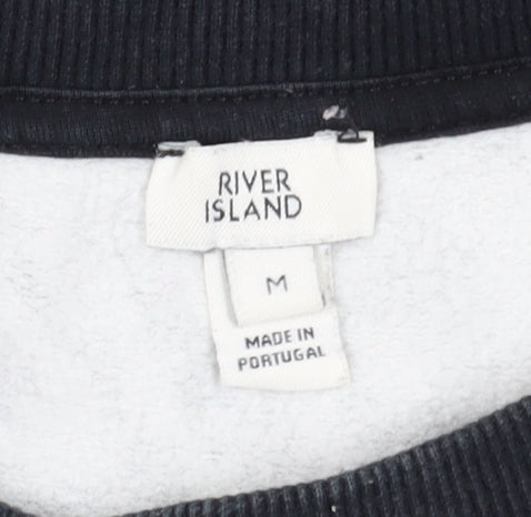 River Island Women's Animal Print Sweatshirt M