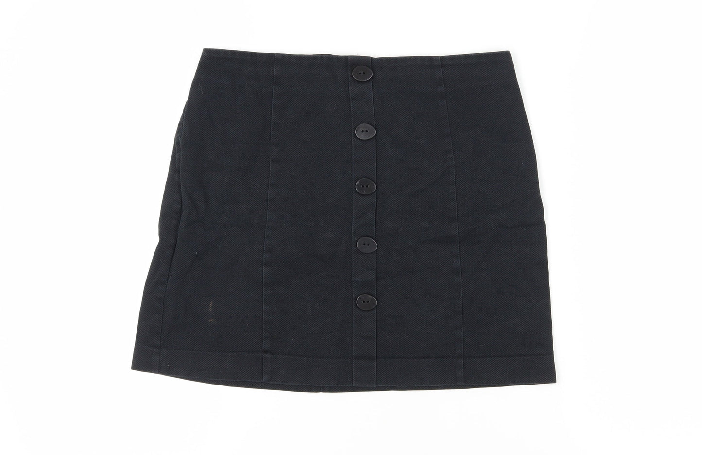 MNG Women's Black Short Pencil Skirt, Size M