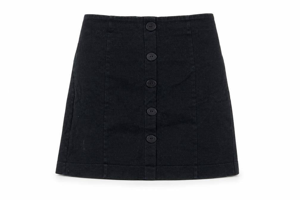 Womens UK Size M MNG Straight & Pencil Twill Skirt