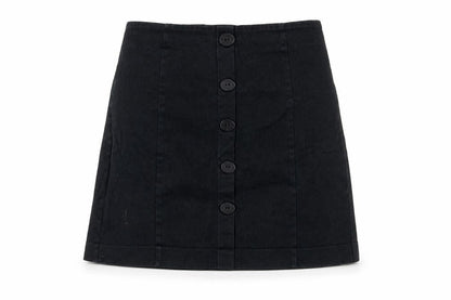 Womens UK Size M MNG Straight & Pencil Twill Skirt