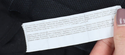 MNG Women's Black Short Pencil Skirt, Size M