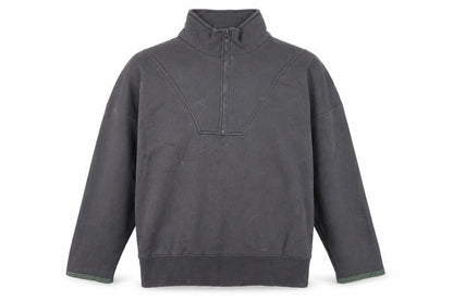 Rising Men's Black Henley Sweatshirt M