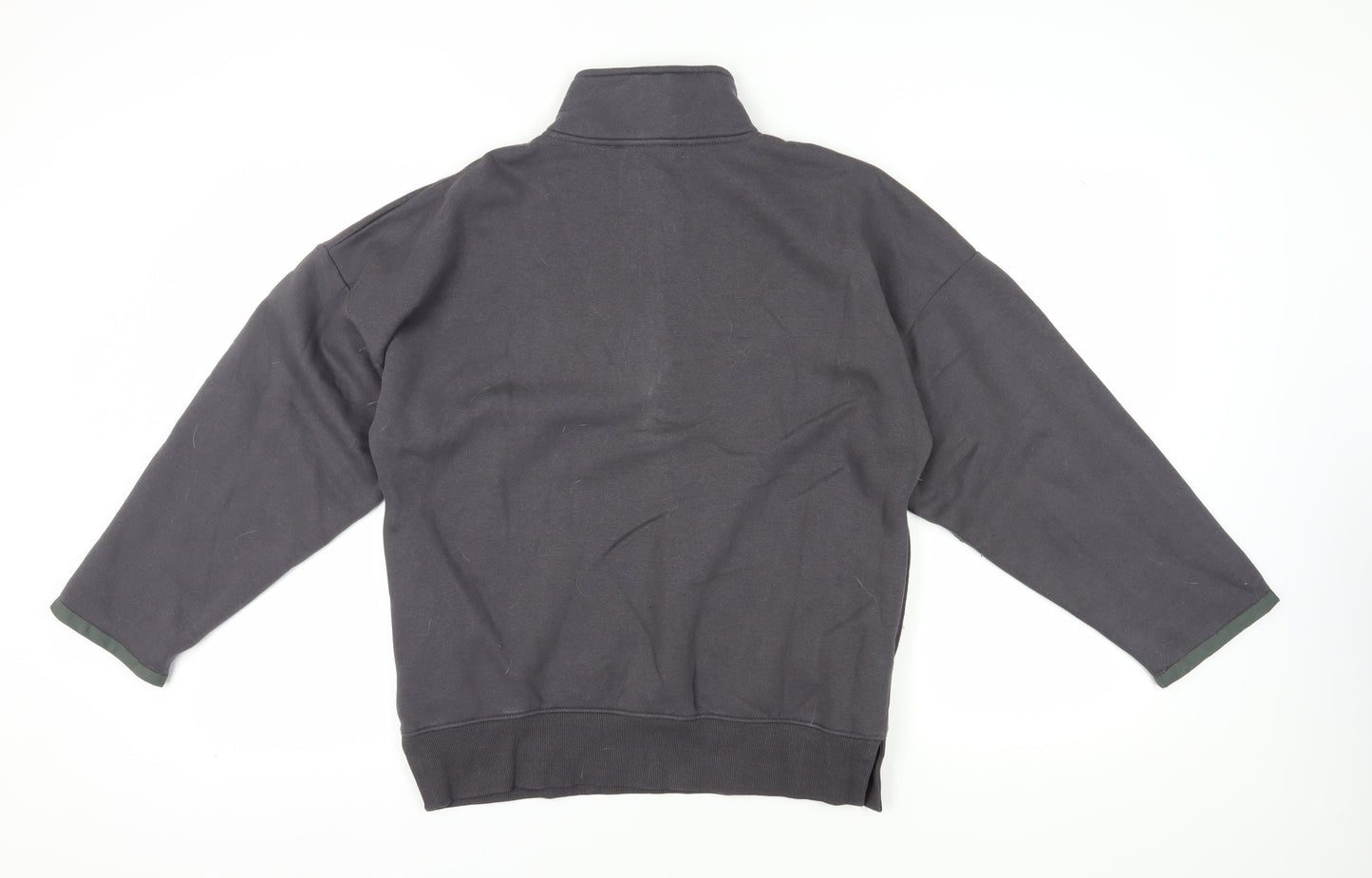 Rising Men's Black Henley Sweatshirt M