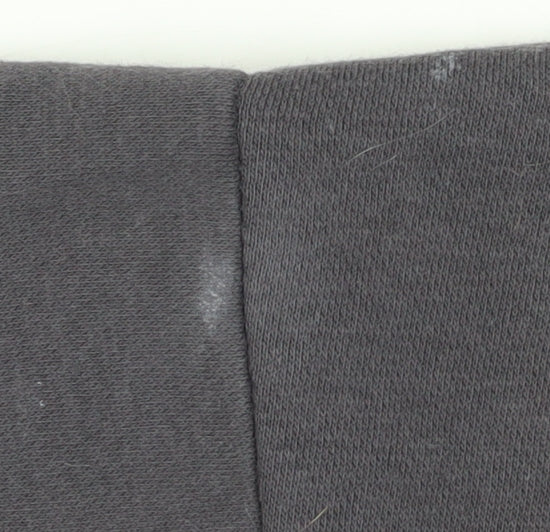Rising Men's Black Henley Sweatshirt M