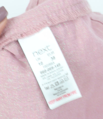Next Women's Pink Pinafore Dress Size 10 Casual