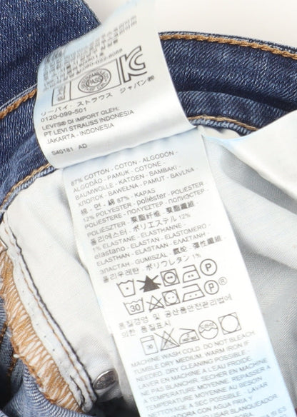 Levi's Women's Blue Slim Fit Denim Jeans Size 31