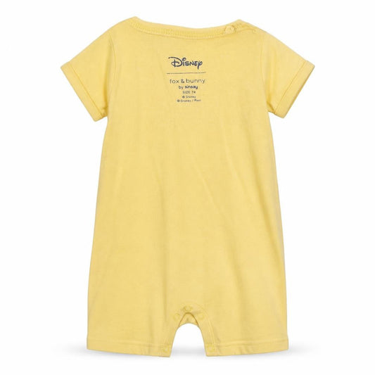 Disney Yellow Mickey Mouse Unisex Baby Babygrow, 9-12 Months