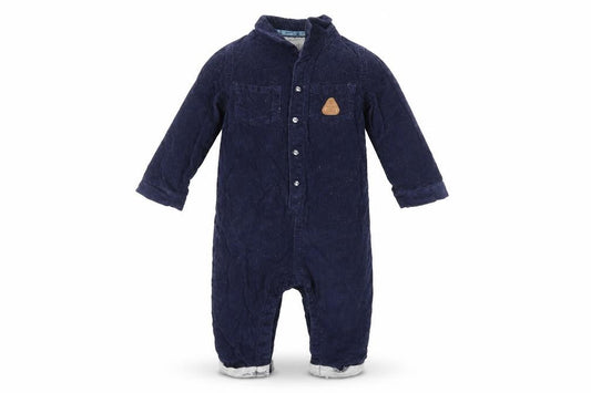 Mantaray Unisex Baby Blue Corduroy Coverall 9-12 Months