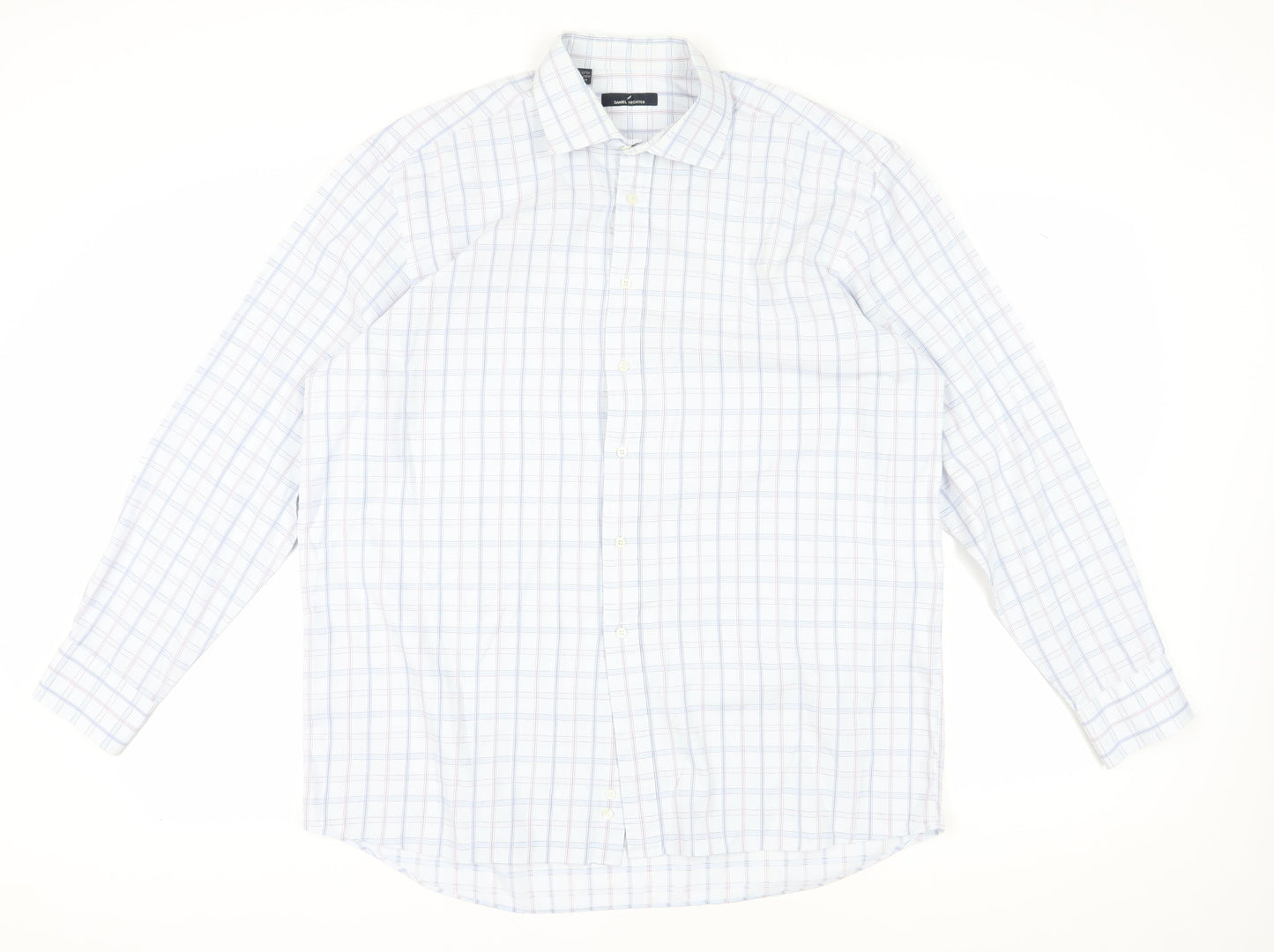 Daniel Hechter Men's Check Shirt 17.5 44 Multicoloured