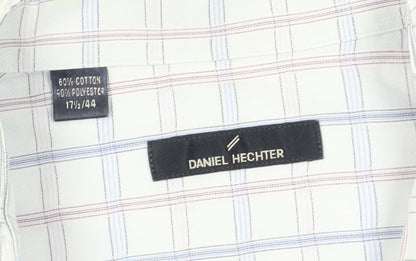 Daniel Hechter Men's Check Shirt 17.5 44 Multicoloured