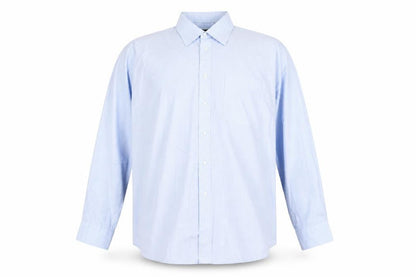 John Lewis Men's Blue Check Shirt Size 44