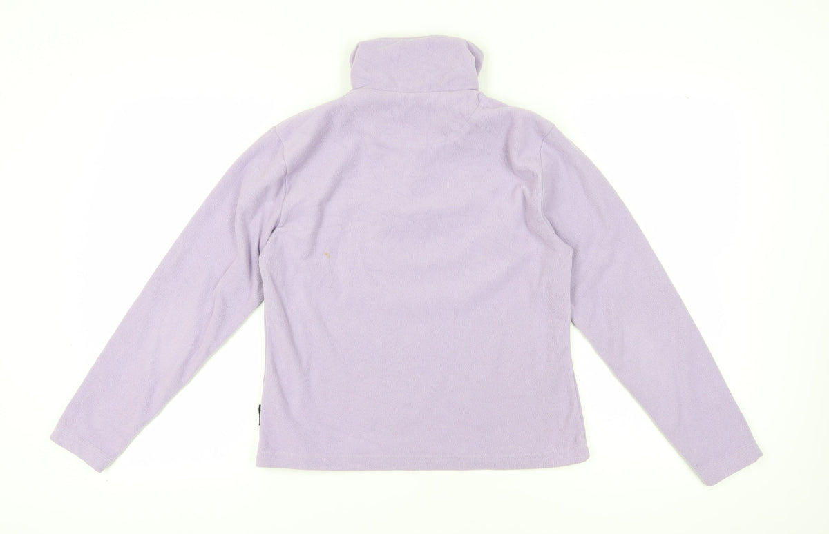 Trespass Women's Purple Fleece Pullover, Size S