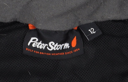 Womens UK Size 12 Peter Storm Black Basic Jacket