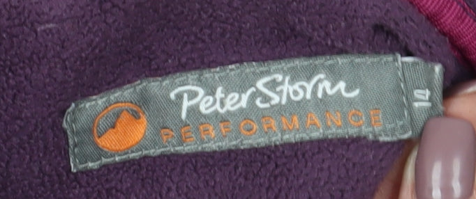 Womens UK Size 14 Peter Storm Purple Basic Jacket