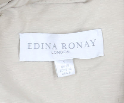 Womens UK Size 10 Edina Ronay Beige Puffer Jacket