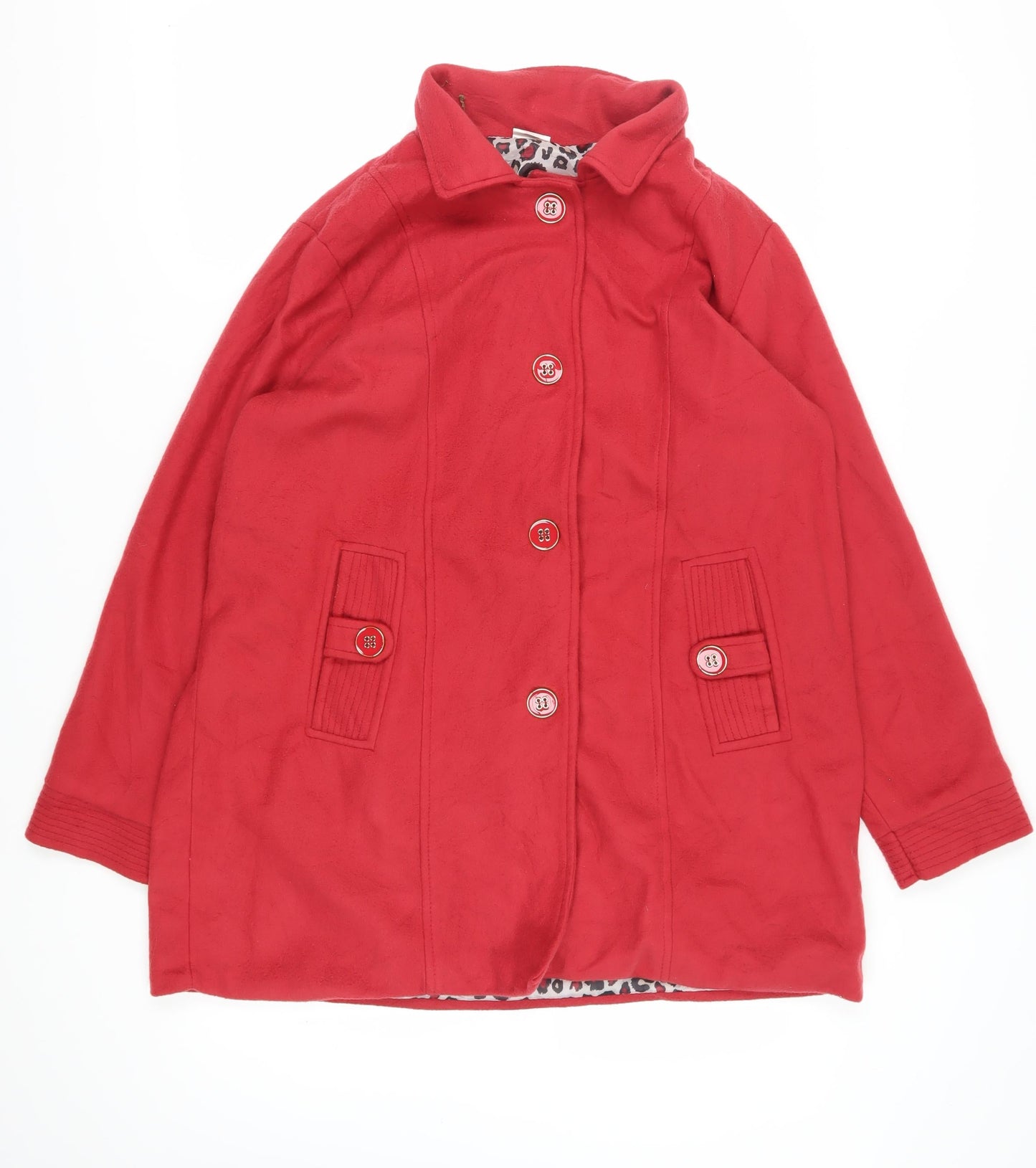 Womens UK Size L Anne De Lancay Red