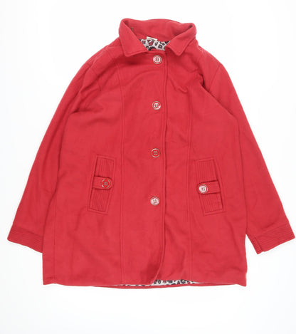 Womens UK Size L Anne De Lancay Red
