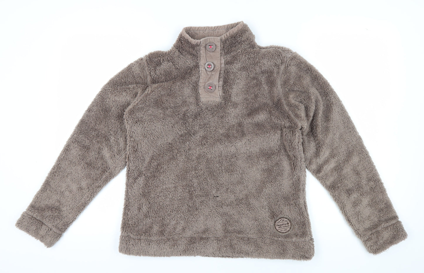 Regatta Women's Brown Fleece Pullover Sweatshirt Size 12