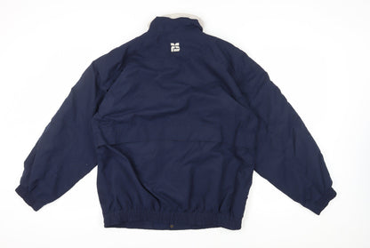 Mens UK Size M Pro Select Blue Windbreaker Coat